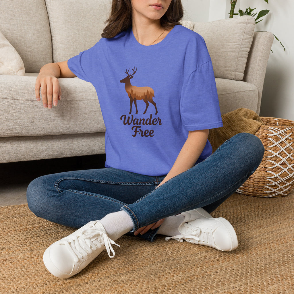 Moose Forest Silhouette T-Shirt