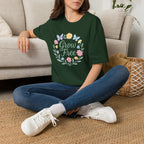 Grow Free Floral Wreath T-Shirt