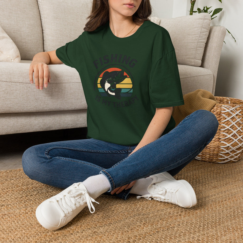 Fishing is my therapy T-Shirt