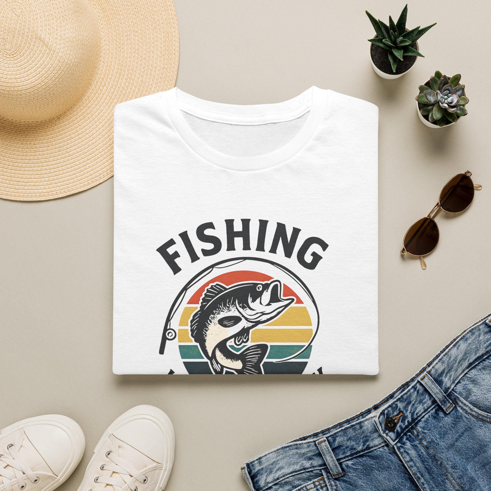 Fishing is my therapy T-Shirt