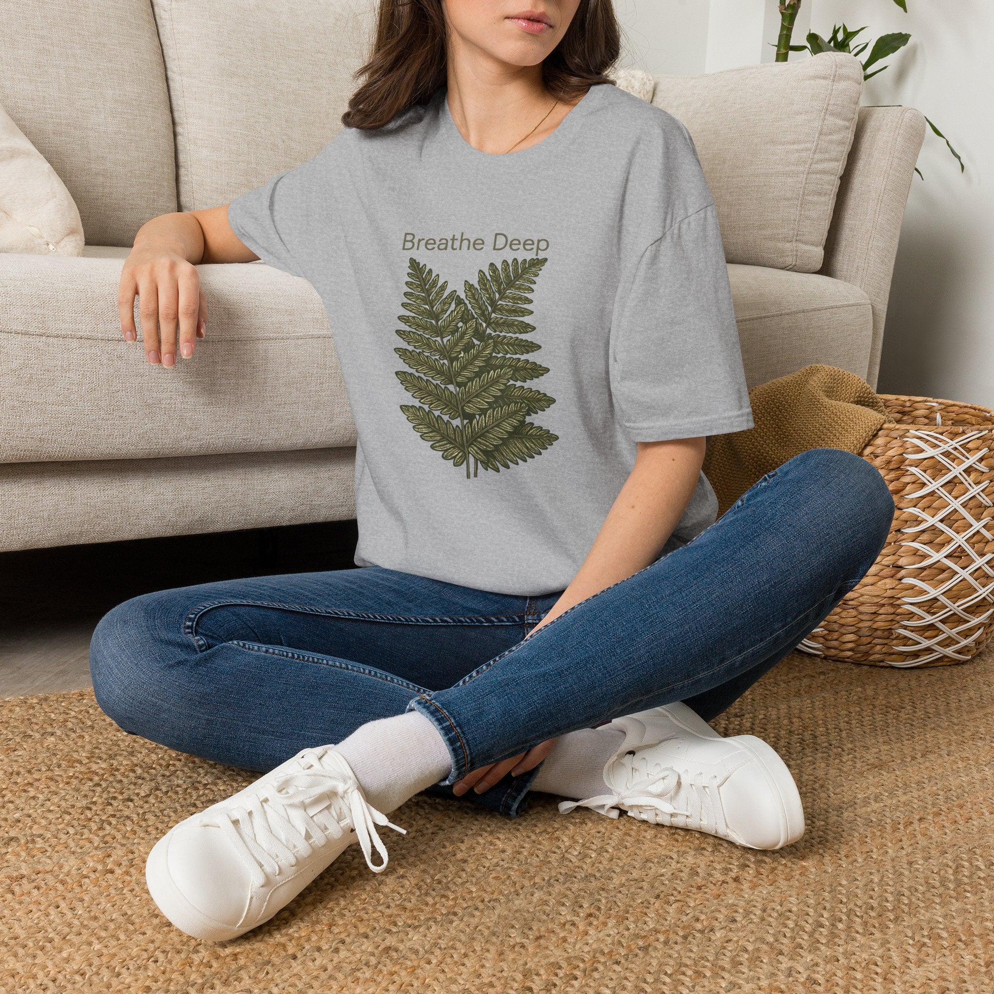 Breathe Deep Fern T-Shirt