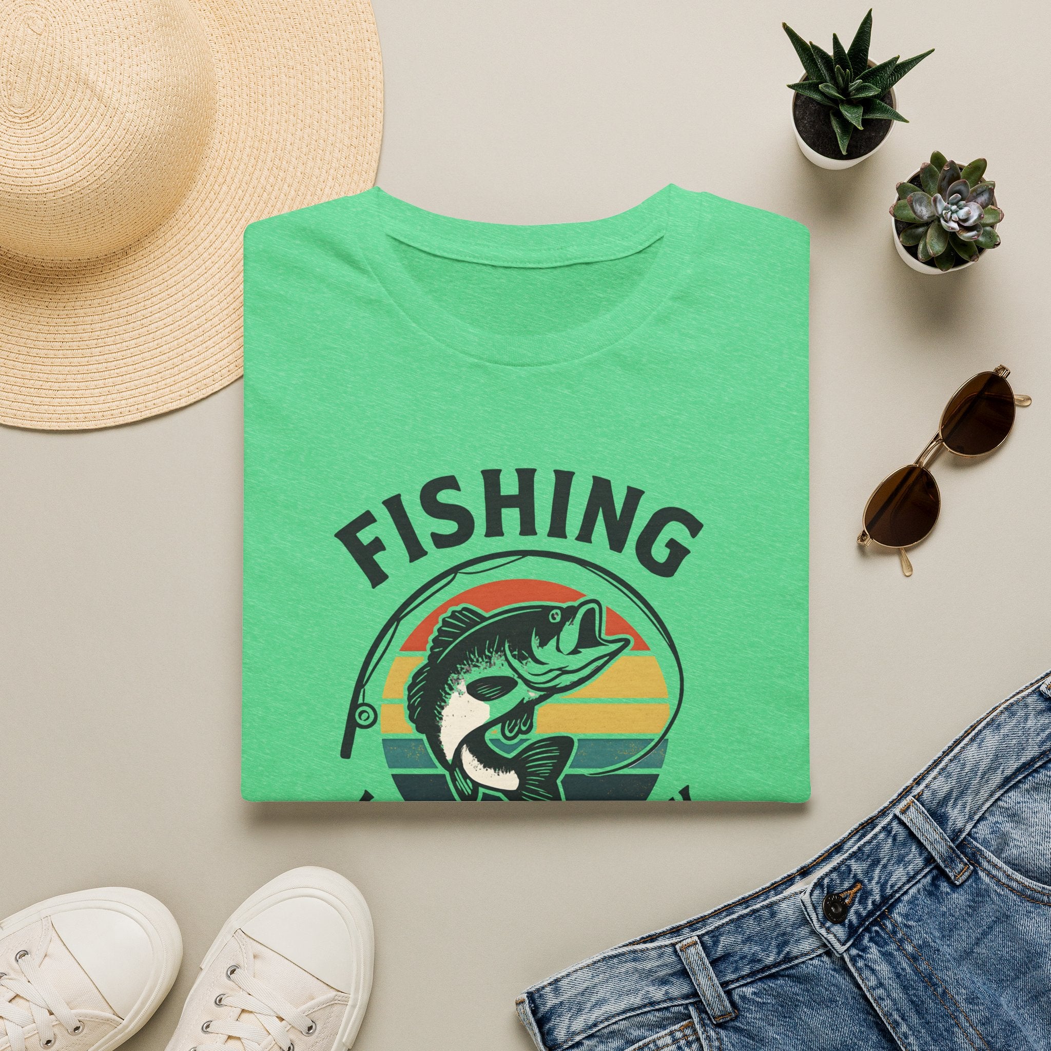 Fishing is my therapy T-Shirt