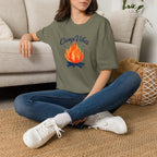 CampVibes Campfire Scene T-Shirt