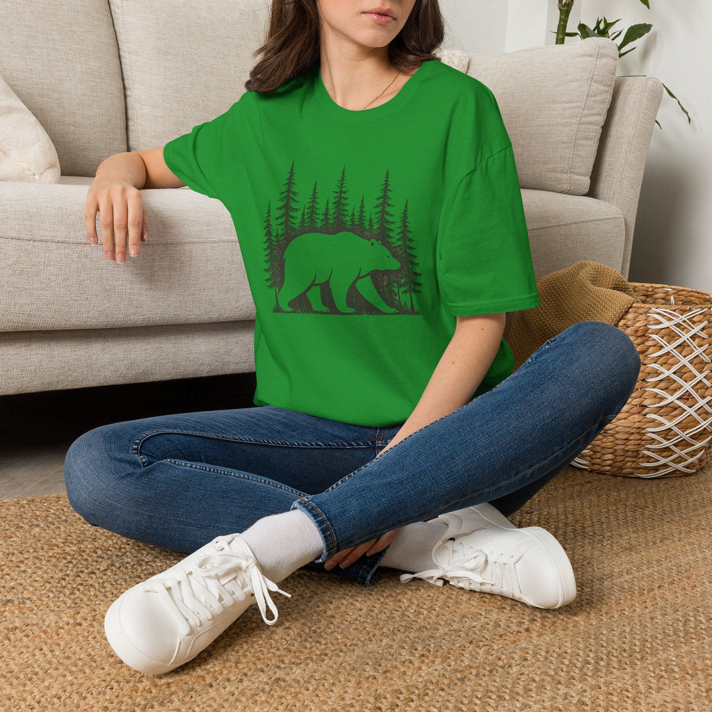 Forest Bear Silhouette T-Shirt