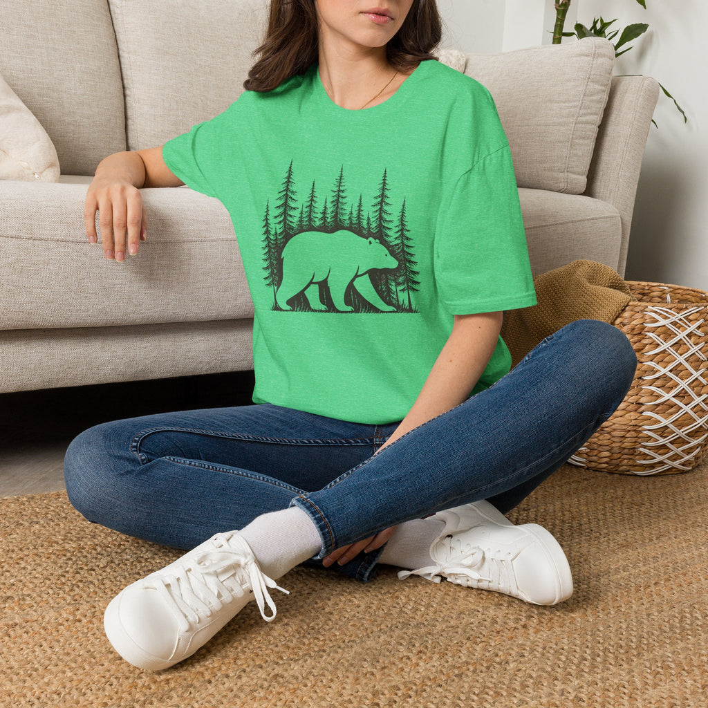 Forest Bear Silhouette T-Shirt