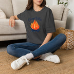 CampVibes Campfire Scene T-Shirt