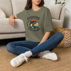 Fishing is my therapy T-Shirt