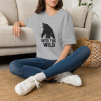 Bear silhouette with text T-Shirt