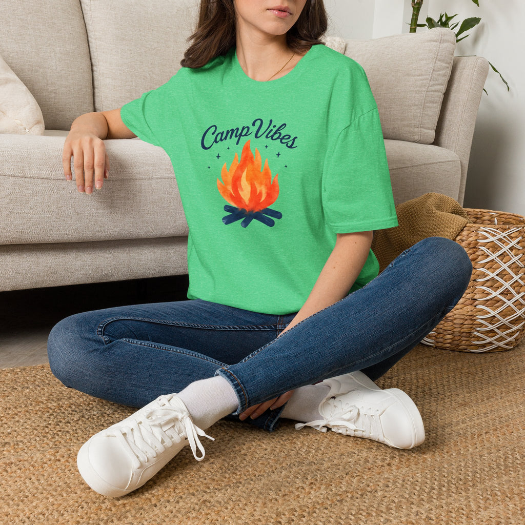 CampVibes Campfire Scene T-Shirt