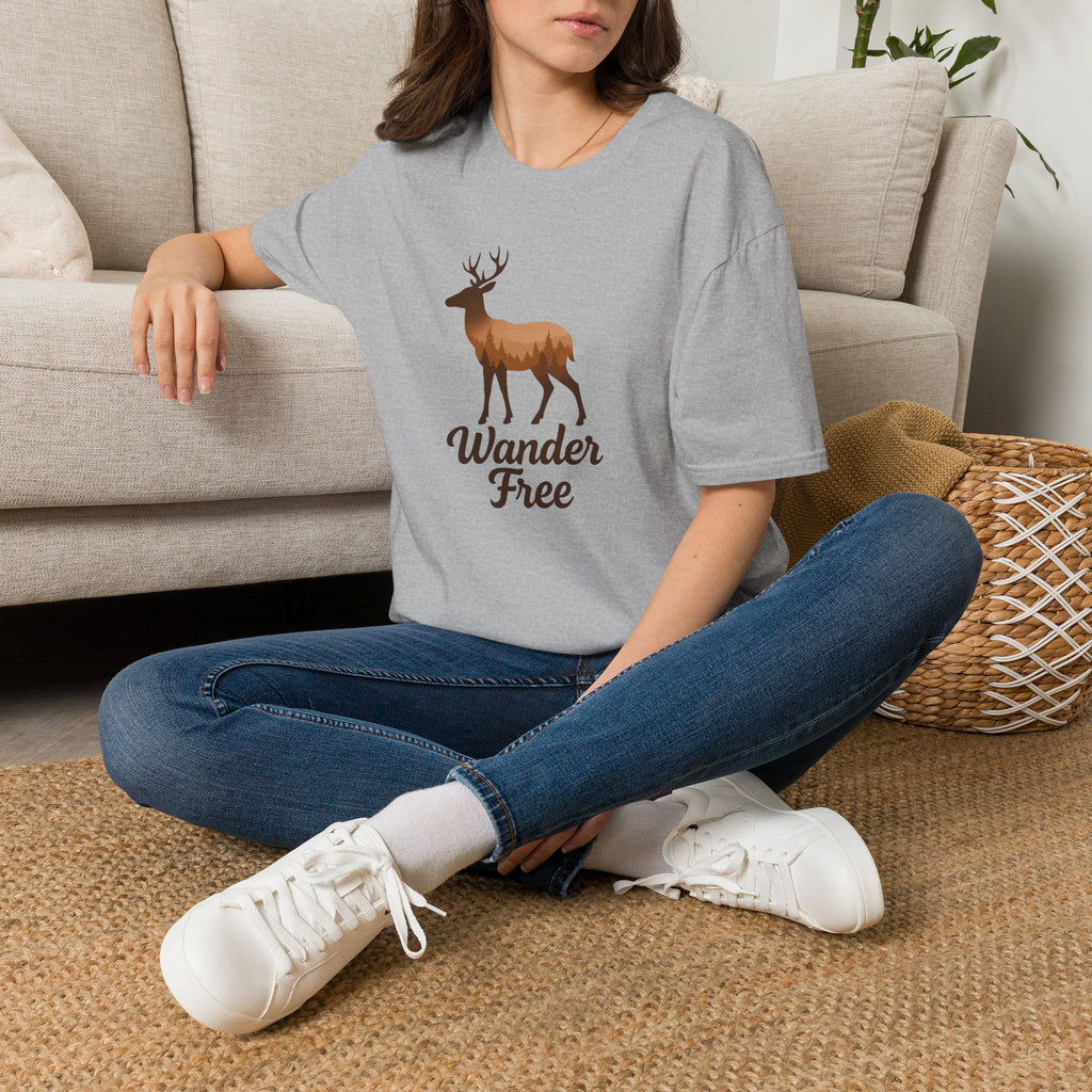 Moose Forest Silhouette T-Shirt