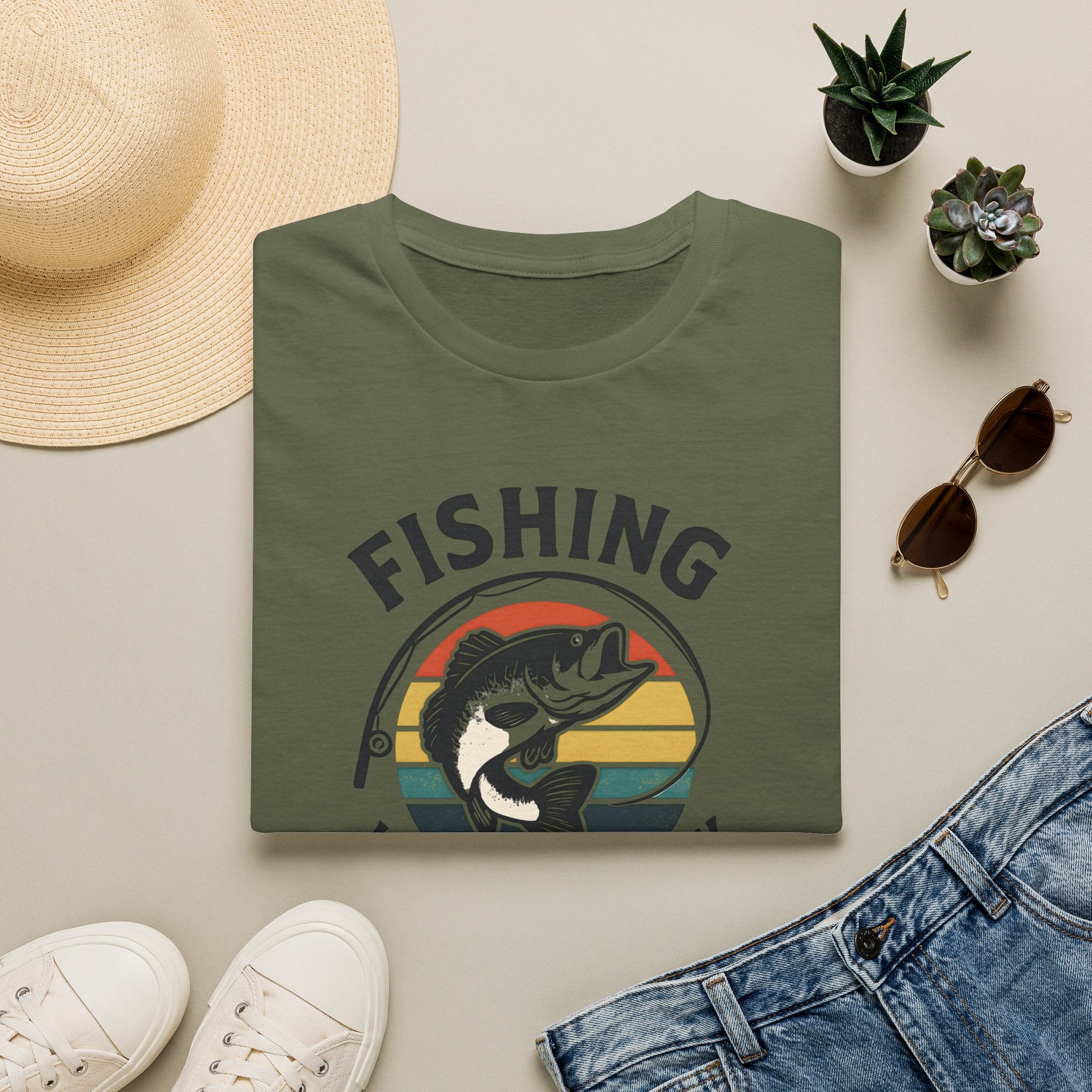 Fishing is my therapy T-Shirt