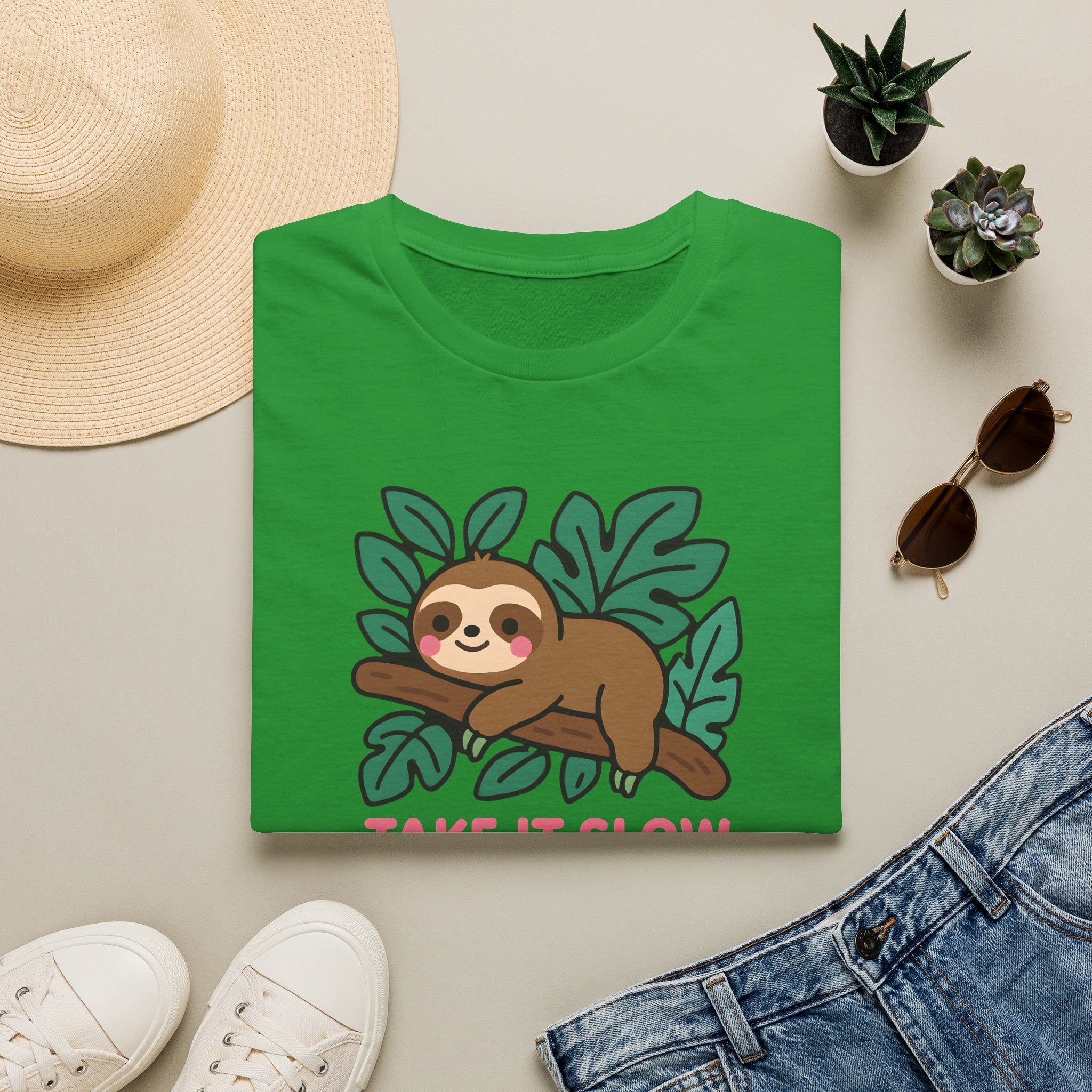Sloth on a branch T-Shirt