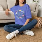 Grow Free Floral Wreath T-Shirt