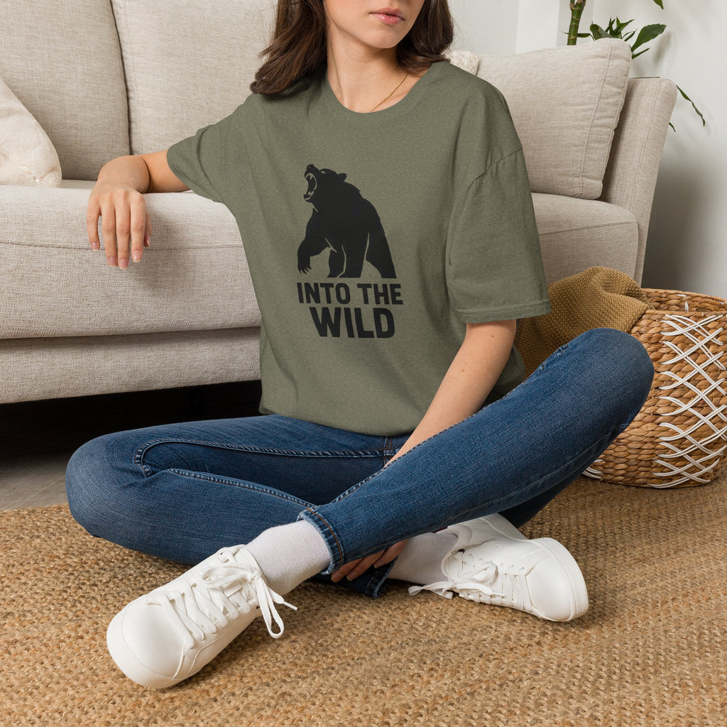 Bear silhouette with text T-Shirt
