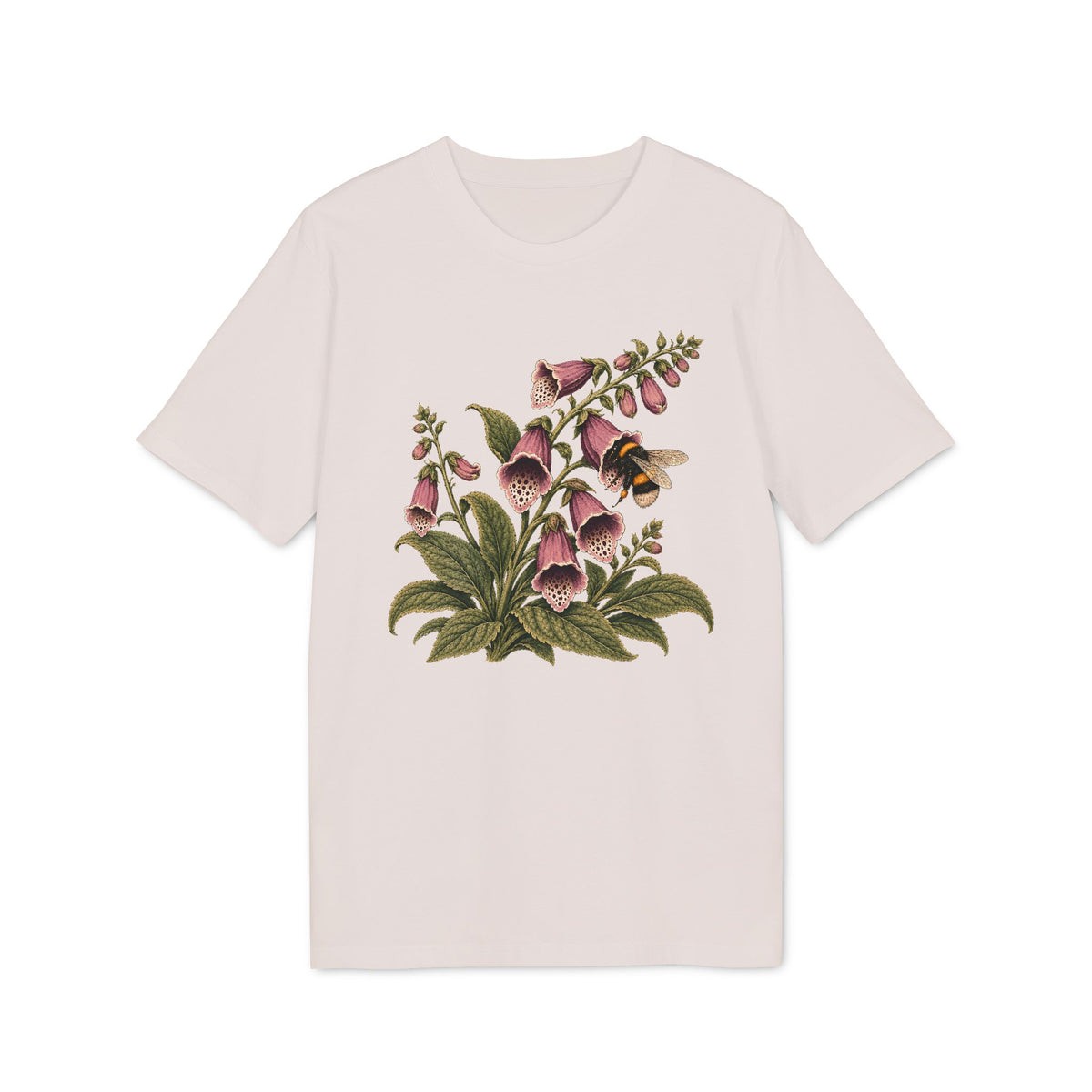 Bee and foxglove T-shirt