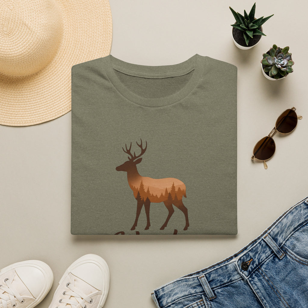 Moose Forest Silhouette T-Shirt