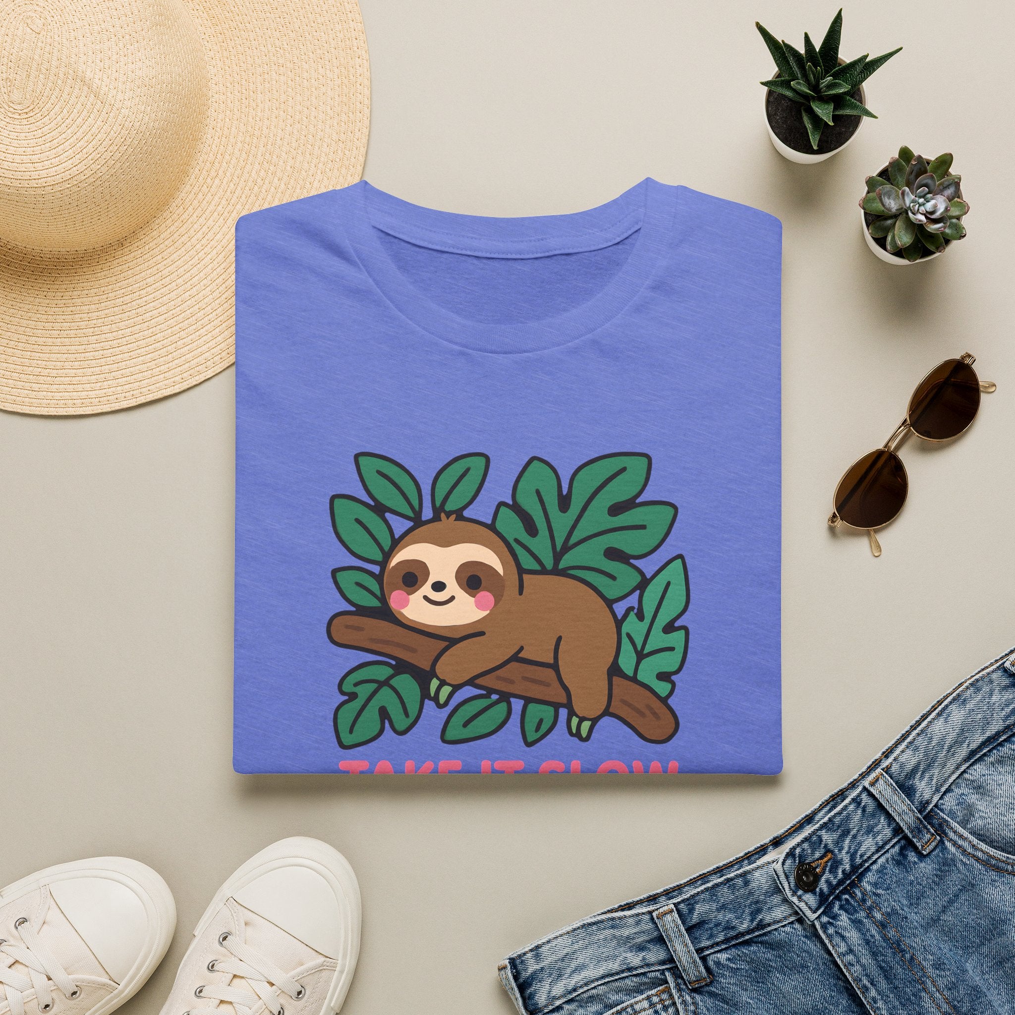 Sloth on a branch T-Shirt