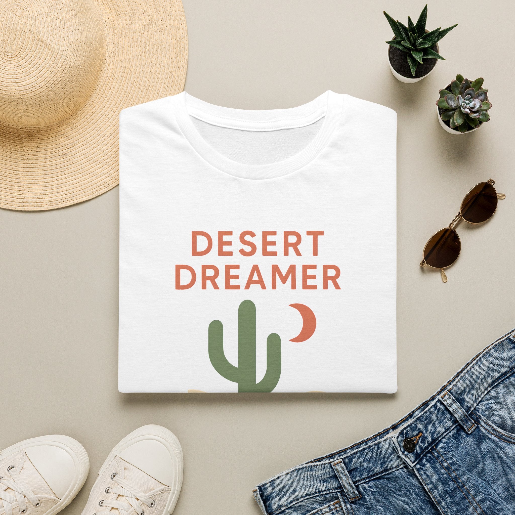 Desert Dreamer Illustration T-Shirt