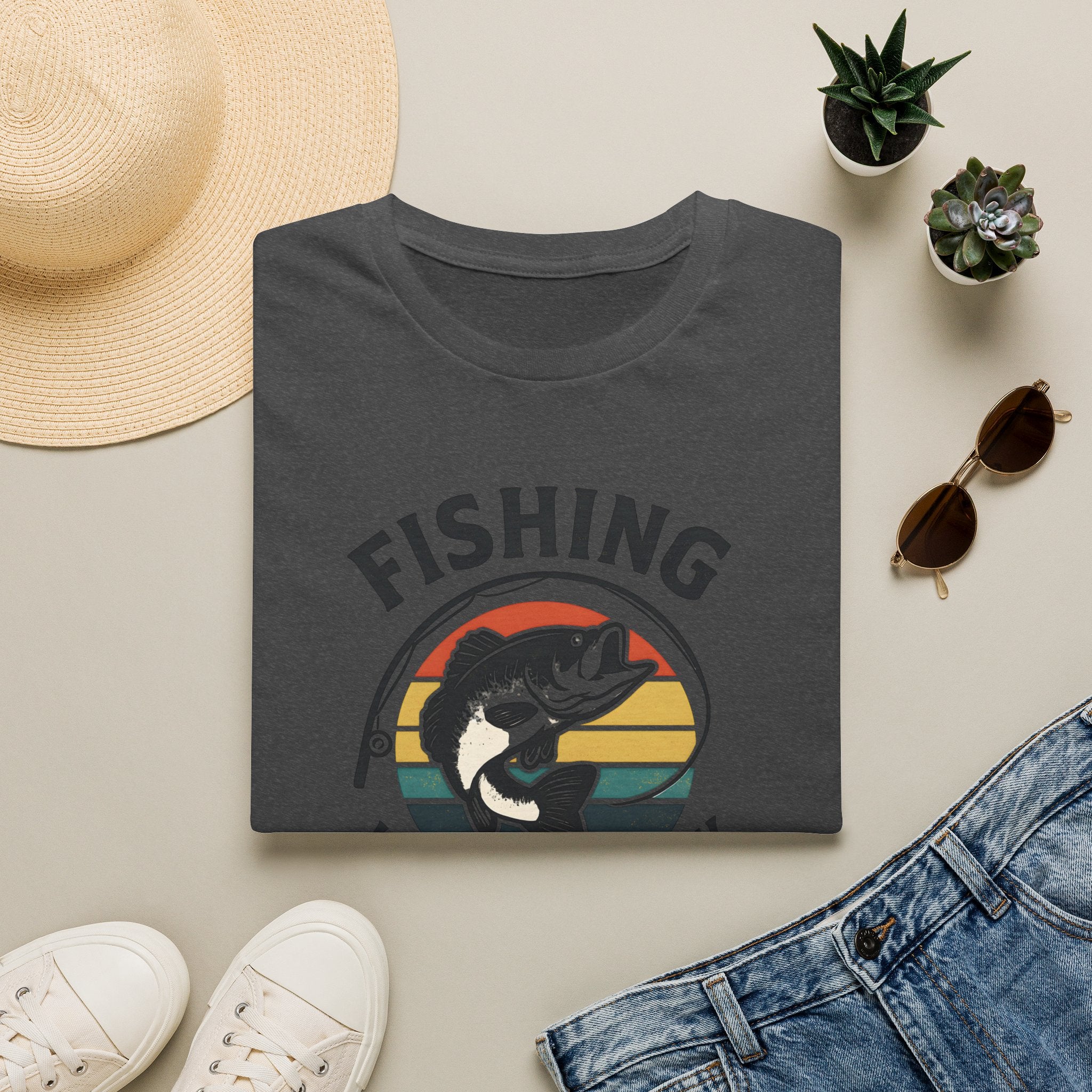 Fishing is my therapy T-Shirt