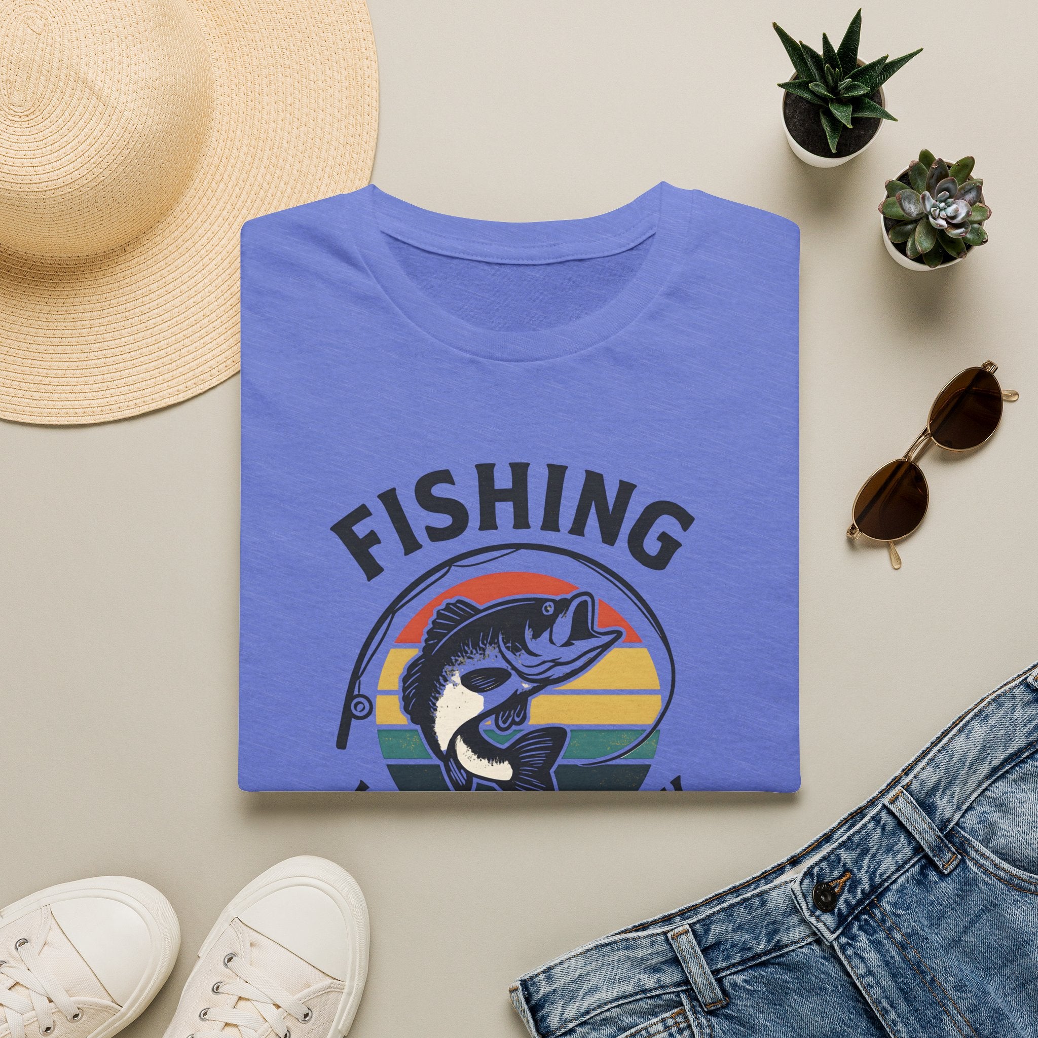 Fishing is my therapy T-Shirt