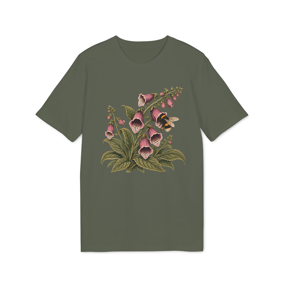 Bee and foxglove T-shirt