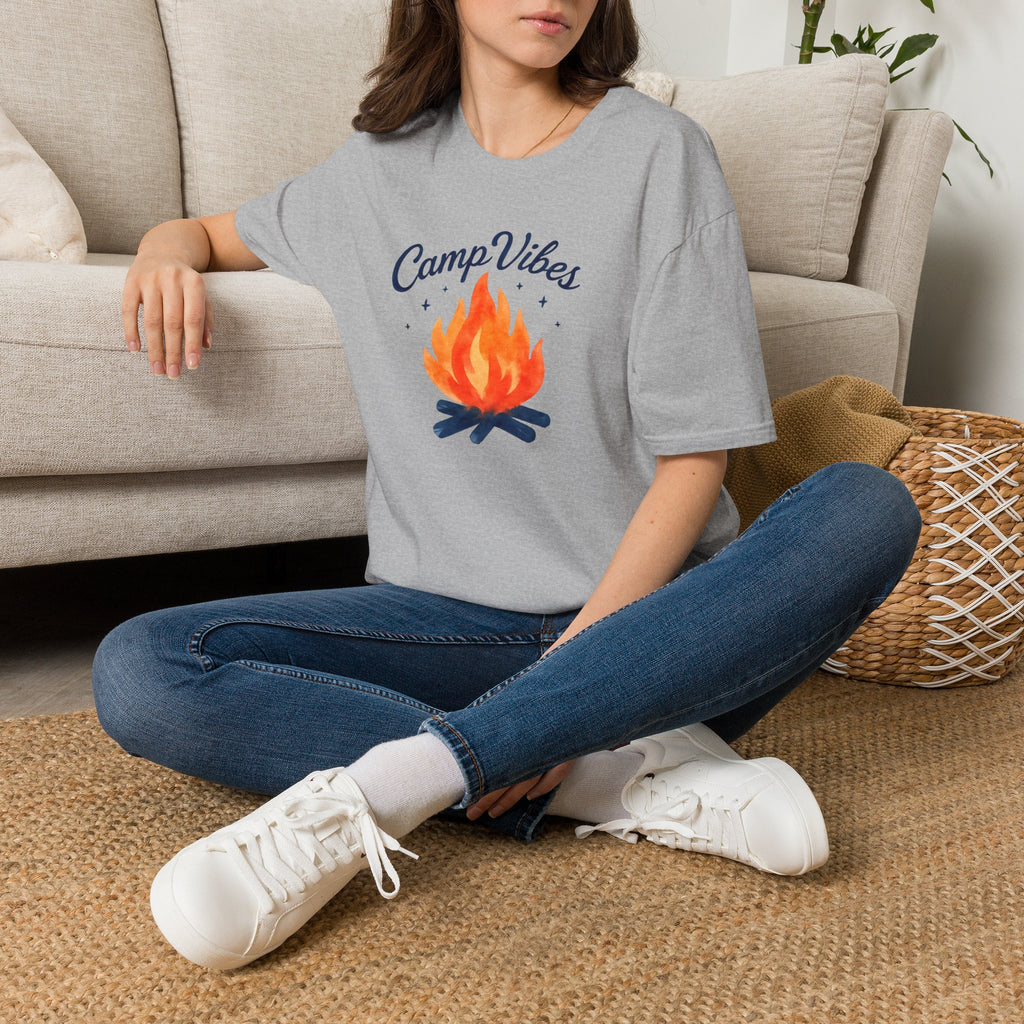 CampVibes Campfire Scene T-Shirt